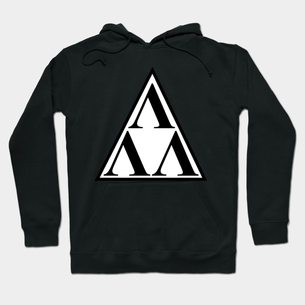 Tri Lambda Fraternity Adams College 1984 Hoodie by Meta Cortex